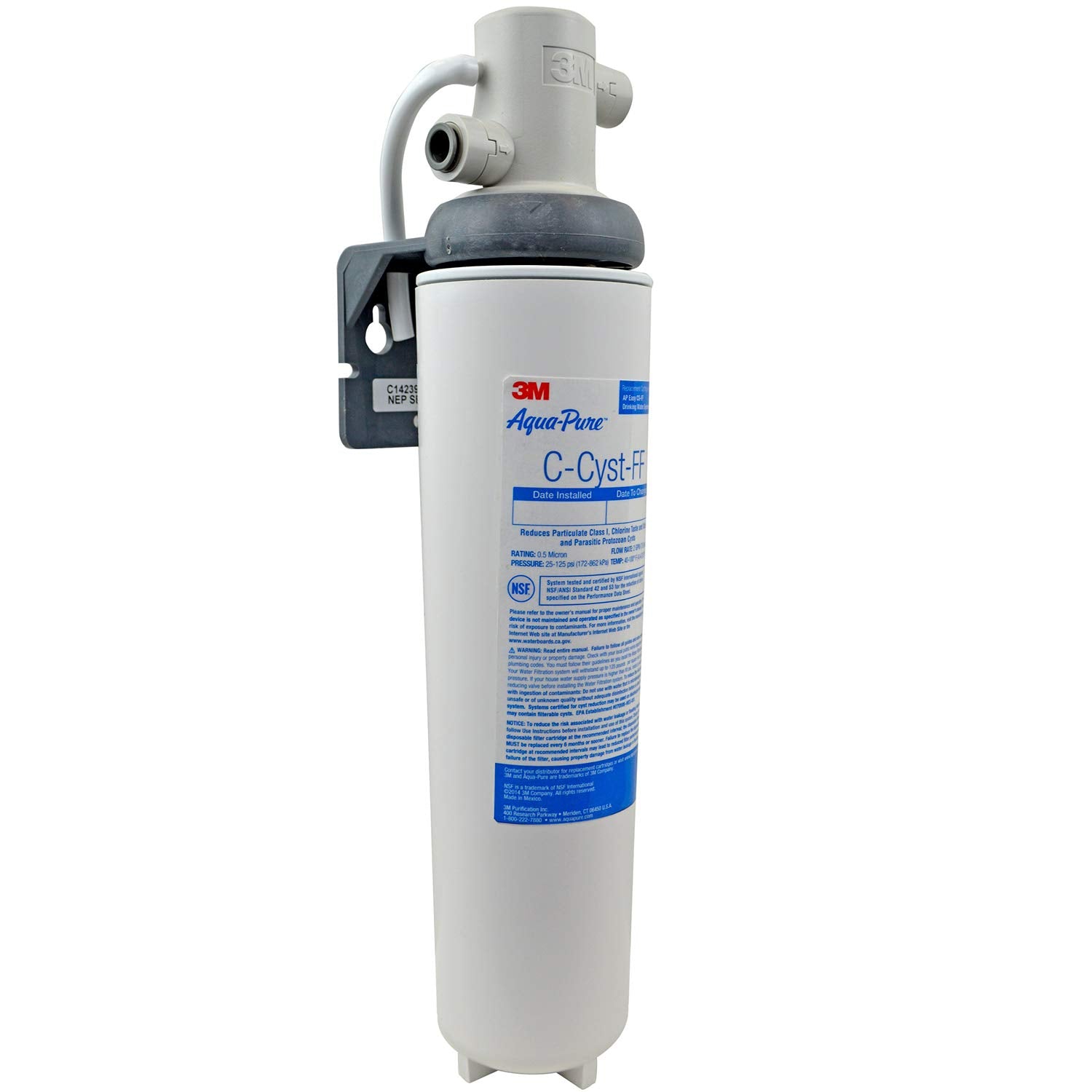 3M AP Cyst-FF Easy Under Sink Full Flow Water Filter System