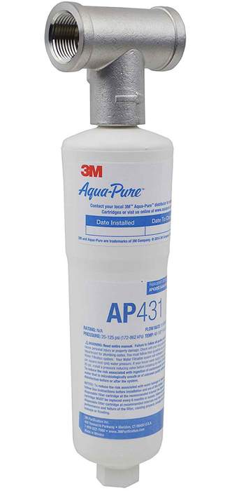 3M Aqua-Pure AP430SS Water Treatment System Whole House Scale Inhibition .  Each