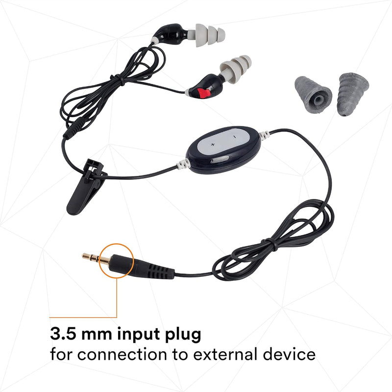 3M PELTOR E-A-R EARbud2600N Ear Buds Noise Isolating Headphones, Black. Each