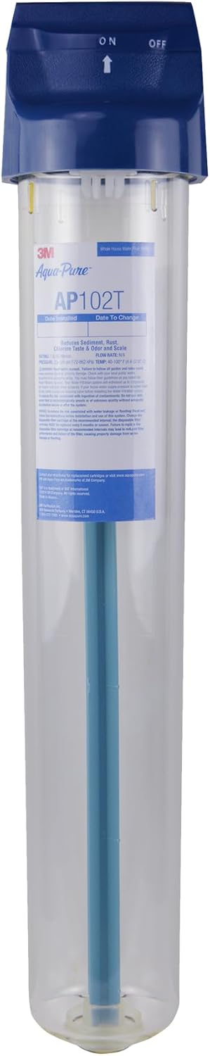 3M Aqua-Pure AP102T Whole House Standard Diameter Water Filter. Each