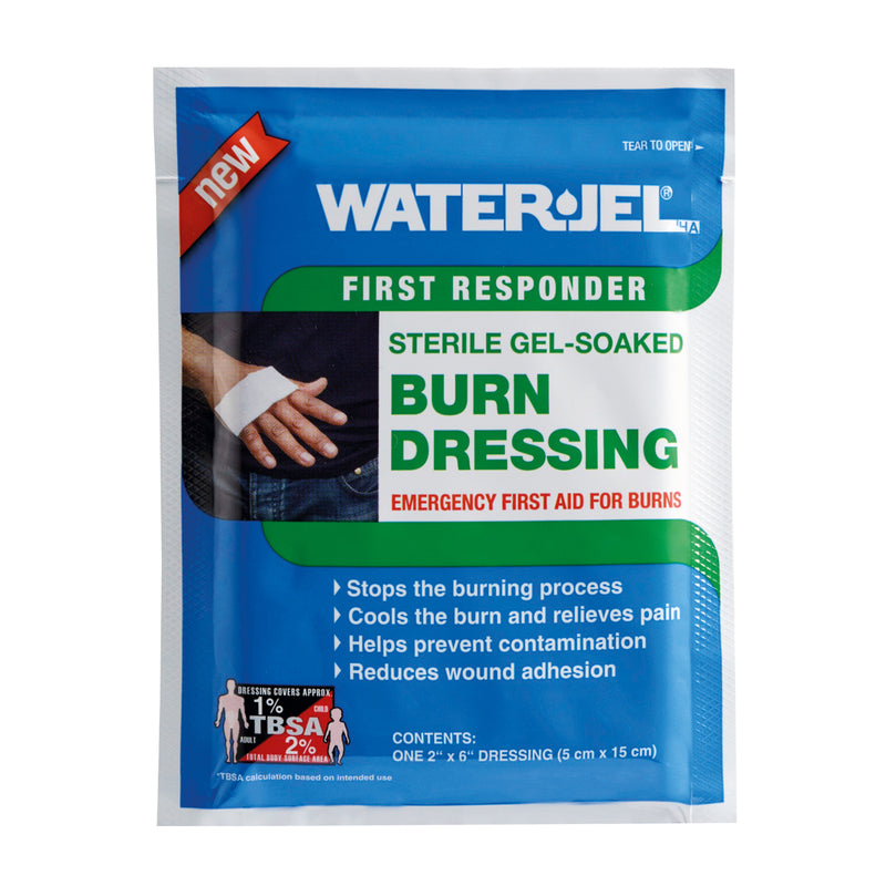 Water Jel 06630 Burn Dressings, 6" x 2", Class 2. Each