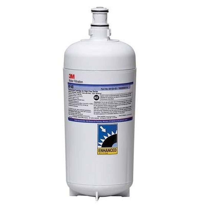 3M HF40 High Flow Series Filter Cartridge – 0.2 μm, 25,000 Gallon Capacity, Quick Change. Each